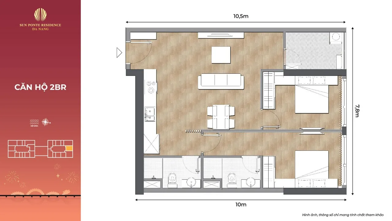 CĂN HỘ SUN PONTE RESIDENCE ĐÀ NẴNG – ảnh 2