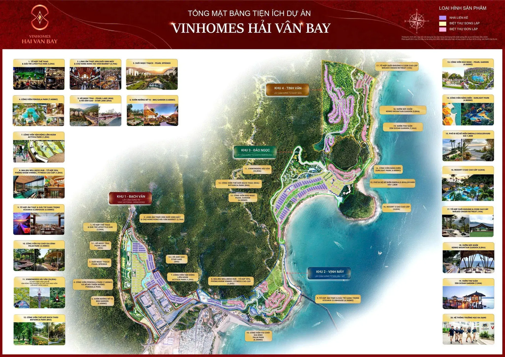 Phối cảnh quy hoạch tổng thể Vinhomes Hải Vân Bay